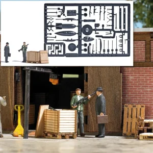 Busch 7952 HO Arms Smuggling Figure Set - Quality Trains and Accessories Galore