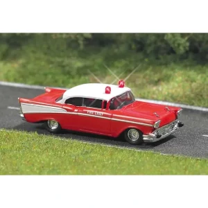 Busch 5606 HO Chevrolet Bel Air with Working Lights - Quality Trains and Accessories Galore