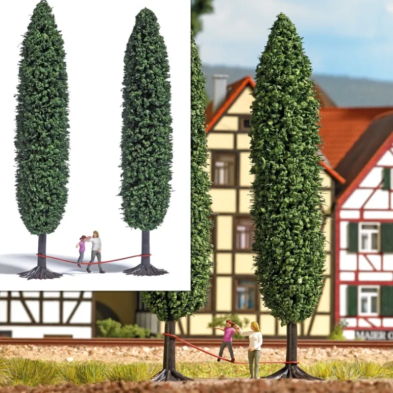 Busch 7945 HO Woman with Child on Slackline Figure Set - Quality Trains and Accessories Galore