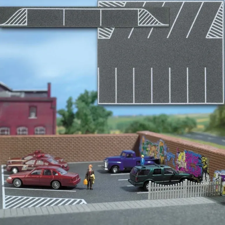 Busch 7077 N 120mm x 100mm Flexible Parking Area - Quality Trains and Accessories Galore