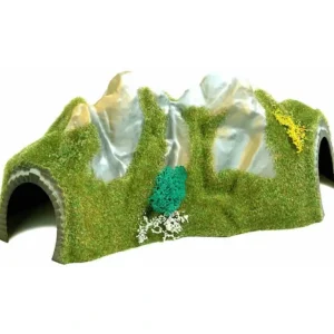 Busch 8002 N Small Curved Corner Tunnel - Quality Trains and Accessories Galore