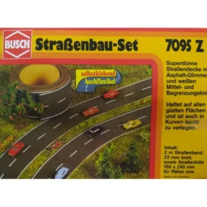 Busch 7095 Z Scale Road Construction 2 m. Strap x 32 mm Wide - Quality Trains and Accessories Galore