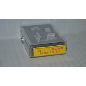 C in C Miniatures 1621 N Scale Assortment Wooden Crates - Quality Trains and Accessories Galore