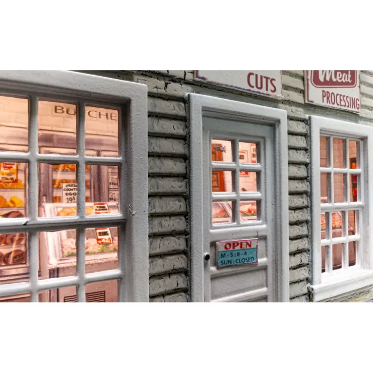 Building-5872 - Carver's Butcher Shoppe / O Gauge - Quality Trains and Accessories Galore