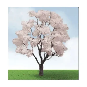 Scenery Supplies-92321 - Cherry Blossom Tree 3"- 3.5" - 2/pk - Quality Trains and Accessories Galore