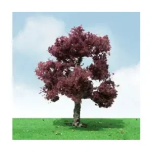Scenery Supplies-92305 - Copper Beech Pro-Elite Trees - 3" - 3.5" (2 per package) - Quality Trains and Accessories Galore