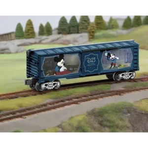 O Rolling Stock-2401561 - Disney's D23 - Mickey Mouse Boxcar - Quality Trains and Accessories Galore