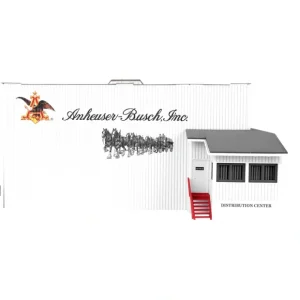 Building-2167090 - HO Gauge - ANHEUSER BUSCH DISTRIBUTION CENTER KIT - Quality Trains and Accessories Galore