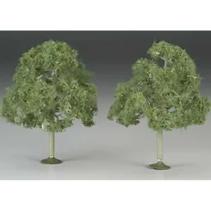 Scenery Supplies-32207 - 5" Walnut Tree 2 Pack - Quality Trains and Accessories Galore