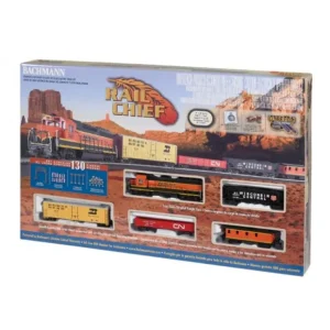 HO RTR Set-00706 - Rail Chief BNSF Ready to Run Set - Quality Trains and Accessories Galore