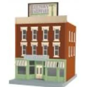 Buildings / Kits-30-90658 - Railtown Hardware 3-Story City Building - Quality Trains and Accessories Galore