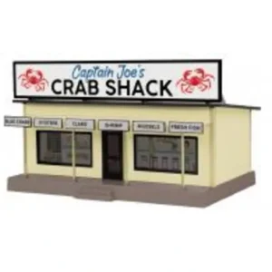 Buildings / Kits-30-90691 - ROAD SIDE STAND CAPTAIN JOE'S CRAB SHACK - Quality Trains and Accessories Galore