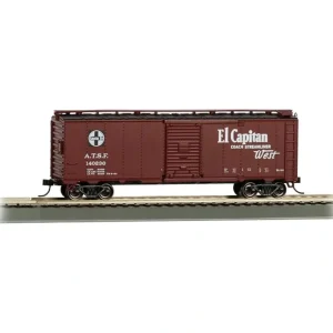 HO Rolling Stock-16504 - Santa Fe El Capitan 40' Map Boxcar HO Scale - Quality Trains and Accessories Galore