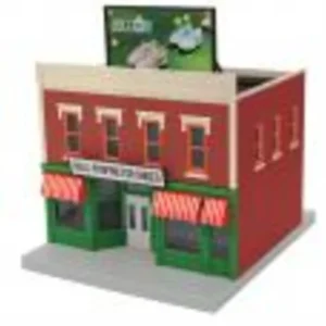 Buildings / Kits-30-90687 - Sole Proprietor 2-Story City Building - Quality Trains and Accessories Galore