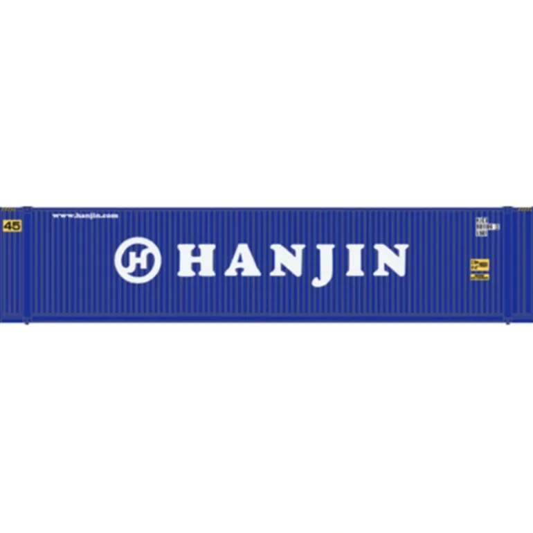 Walthers 949-8561 HO Assembled Hanjin 45' CIMC Container - Quality Trains and Accessories Galore> Sale