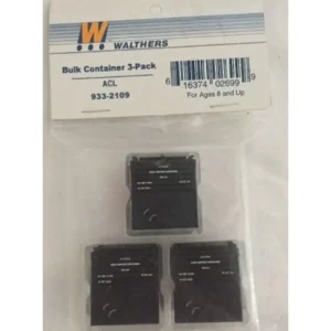 Walthers 933-2109 HO Bulk Container 3-Pack - Quality Trains and Accessories Galore> Outlet