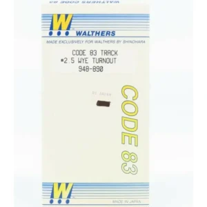 Walthers 948-890 HO Code 83 Track 2.5 WYE Turnout - Quality Trains and Accessories Galore> Best