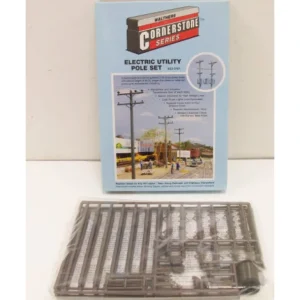 Walthers 933-3101 HO Electric Utility Pole Set Kit - Quality Trains and Accessories Galore> Discount