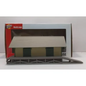 Walthers 933-2827 HO Golden Valley Freight HouseCream Siding W/RailroadBuilt-Ups - Quality Trains and Accessories Galore> Shop