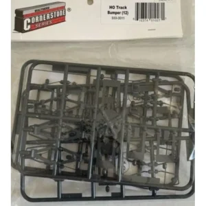 Walthers 933-3511 HO Grey Track Bumpers Kit (Pack of 12) - Quality Trains and Accessories Galore> Sale