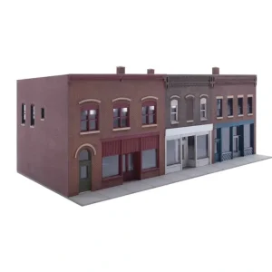 Walthers 933-4043 HO Merchant's Row VI Building Kit - Quality Trains and Accessories Galore> Discount