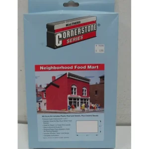 Walthers 933-3033 HO Neighborhood Food Mart Building Kit - Quality Trains and Accessories Galore> Flash Sale