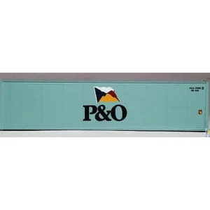 Walthers 933-1862 HO Pacific & Orient P&O 40' High Cube Reefer Container - Quality Trains and Accessories Galore> Online