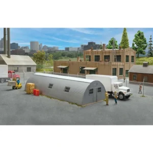 Walthers 933-3560 HO Quonset Hut Building Kit - Quality Trains and Accessories Galore> Discount