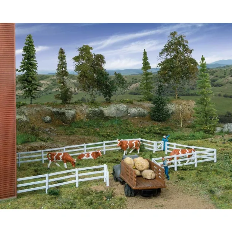 Walthers 949-4202 HO 3-Rail Farm Fence Kit - Quality Trains and Accessories Galore> Discount
