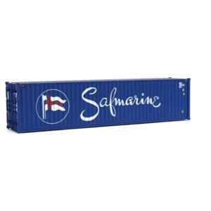 Walthers 949-8272 HO Safmarine 40' Hi-Cube Corrugated-Side Container - Quality Trains and Accessories Galore> Hot