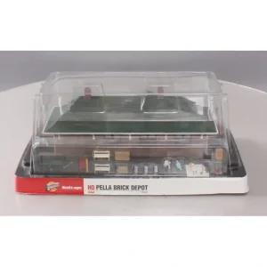 Walthers 933-2831 HO Scale Pella Brick Depot W/ Figures & Accessories Built-Ups - Quality Trains and Accessories Galore> Clearance