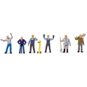 Walthers 949-6087 HO Steel Mill Day Crew Figures (Set of 6) - Quality Trains and Accessories Galore> Flash Sale