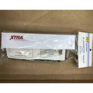 Walthers 933-1901 HO XTRA Intermodal 48' Stoughton Trailer Plastic Kit - Quality Trains and Accessories Galore> Discount