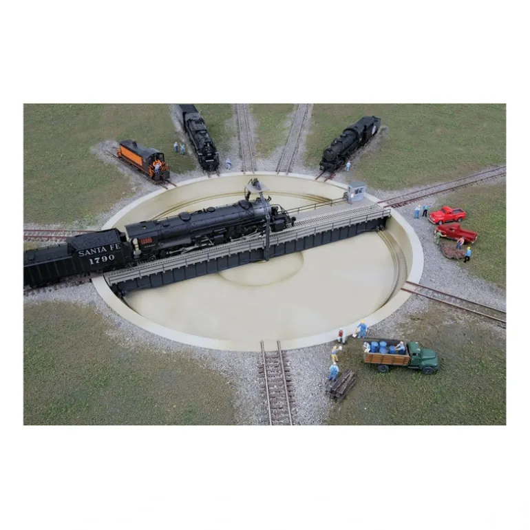 Walthers 933-2618 N Assembled Motorized 130' Turntable - Quality Trains and Accessories Galore> Fashion
