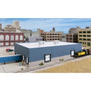 Walthers 933-3855 N Modern Steel Warehouse Building Kit - Quality Trains and Accessories Galore> Hot