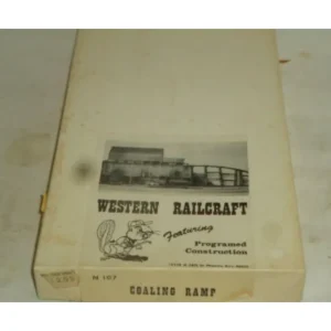 Western Railcraft 107 N Scale Coaling Ramp Building Kit - Quality Trains and Accessories Galore> Best Sale