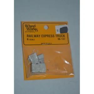 Wheel Works 96-137 N Unpainted Railway Express Truck Diecast Kit - Quality Trains and Accessories Galore> Shop