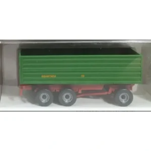 Wiking 03880627 HO Dreiachs-Anhanger Brantner Green Trailer - Quality Trains and Accessories Galore> Outlet