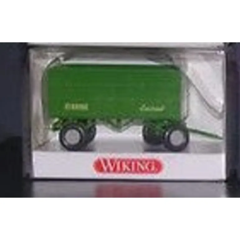 Wiking 3884017 HO Emsland Agricultural Trailer W/Hitch - Quality Trains and Accessories Galore> Hot