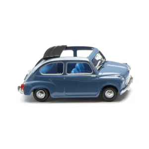 Wiking 09906 HO Fiat 600 Brilliant Blue Car - Quality Trains and Accessories Galore> Flash Sale