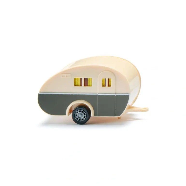 Wiking 005401 HO Ivory/Quartz Grey Caravan - Quality Trains and Accessories Galore> Flash Sale