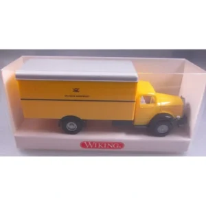 Wiking 8600125 HO Post Koffer LKW (Mercedes Benz L 6600) Box Truck - Quality Trains and Accessories Galore> New
