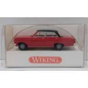 Wiking 84701 HO Red and Black Opel Rekord A - Quality Trains and Accessories Galore> Discount