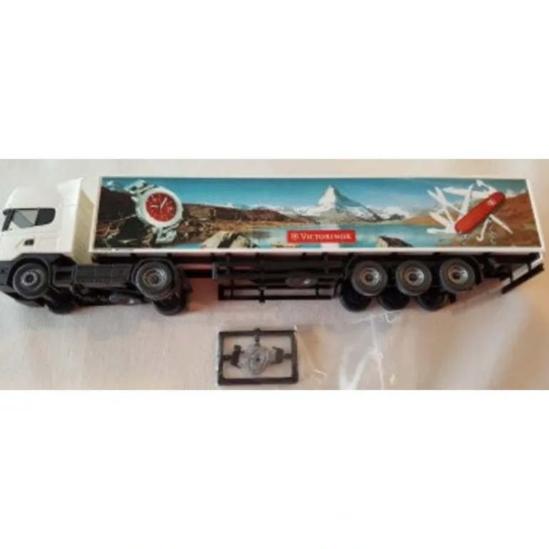 Wiking 5380744 HO Scania Victorinox "Swiss Army Knives" Truck - Quality Trains and Accessories Galore> Flash Sale