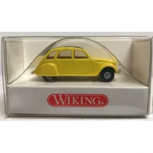 Wiking 8090320 HO Yellow & Black Citroen 2 CV - Quality Trains and Accessories Galore> Hot