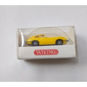 Wiking 8030114 HO Yellow Jaguar E Type Car - Quality Trains and Accessories Galore> Cheap