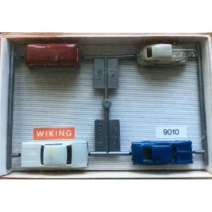Wiking 9010 N Scale VW 1300, VW Kombi, Opel Rekord, Chevrolet Vehicle Set - Quality Trains and Accessories Galore> Flash Sale