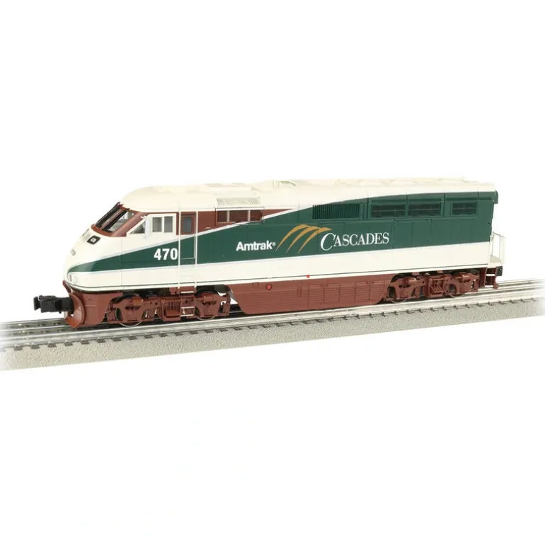 Williams 23403 O AMTK Cascades Pacific EMD F59PHI Diesel Locomotive w/Sound #470 - Quality Trains and Accessories Galore> Clearance