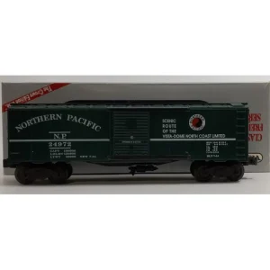 Williams 24972 O Gauge Northern Pacific Boxcar #24972 EX/Box - Quality Trains and Accessories Galore> Shop